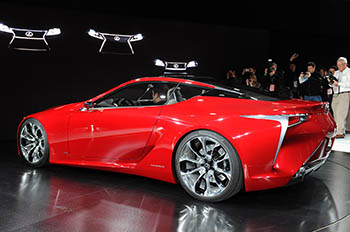 Премьера супер-купе LF-LC от Lexus
